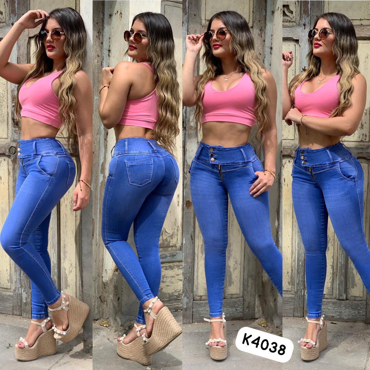 JEANS SKINNY REF K4038 ♥️ENVIO GRATIS ♥️