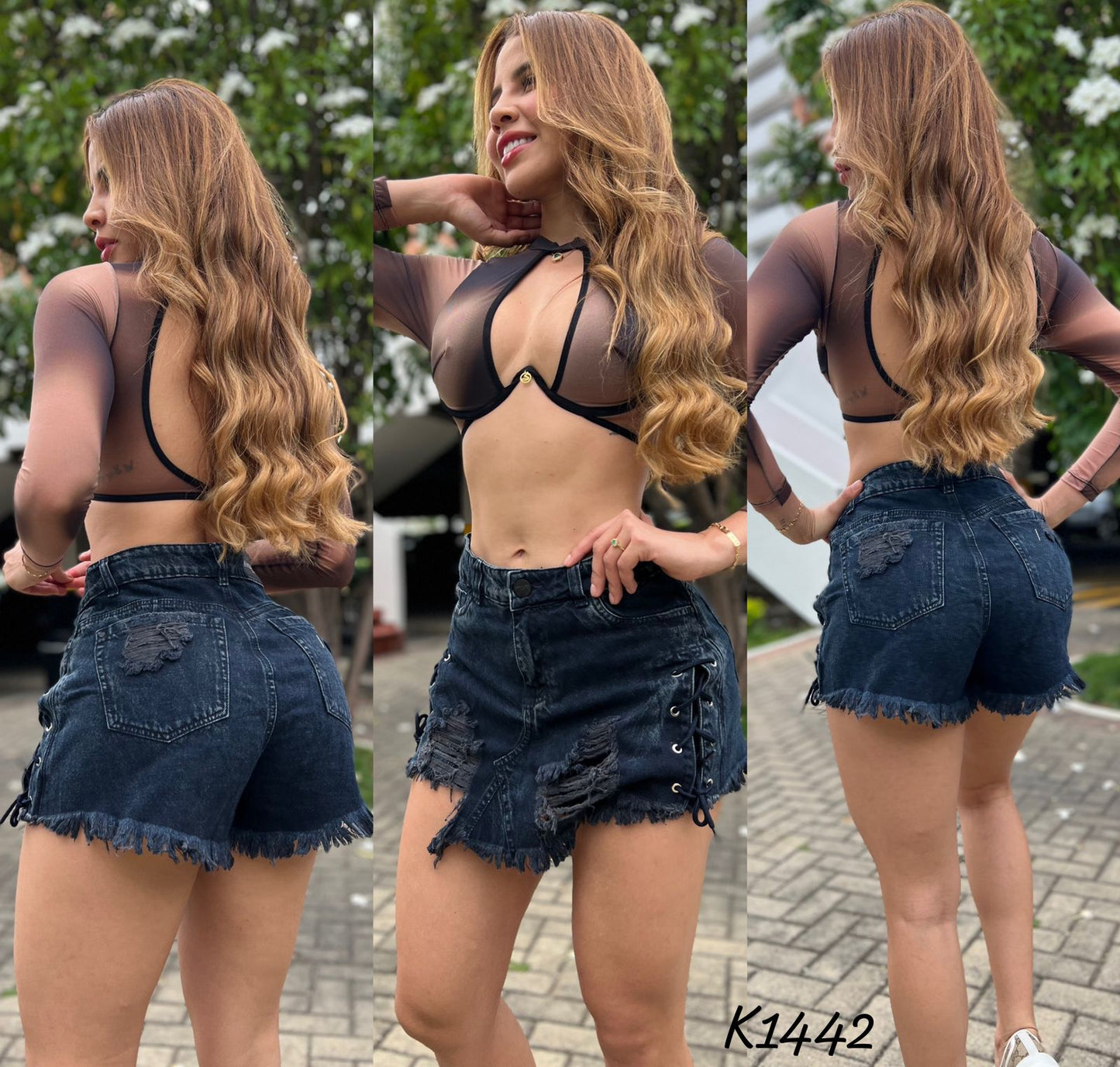 FALDA SHORT REF K1442 ♥️ENVIO GRATIS ♥️