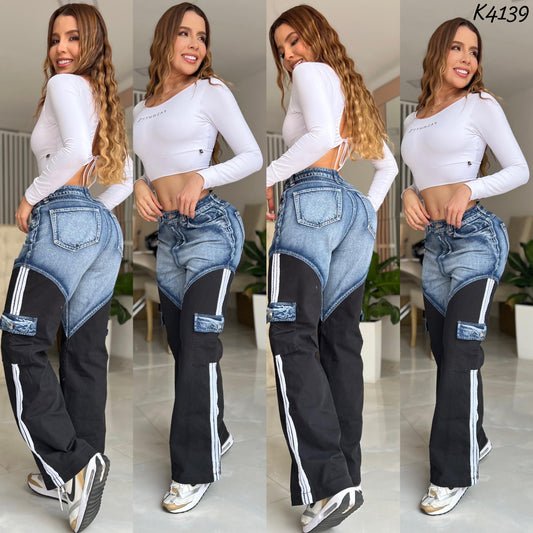 PANTALÓN ADIDAS MOM FLAT REF K4139 ♥️ENVÍO GRATIS ♥️